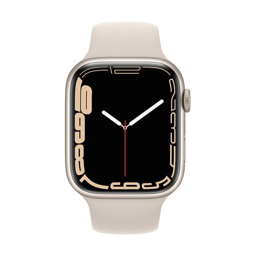 Smartwatch Apple Watch Series 7 GPS + Cellular 45 mm Księżycowa poświata