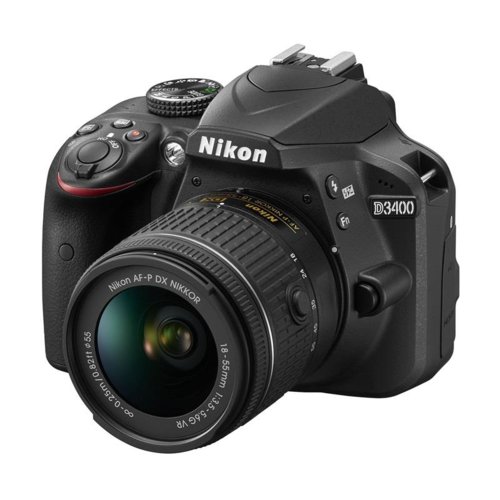 Cyfrowa lustrzanka Nikon D3400 (DX AF-P DX 18-55VR)