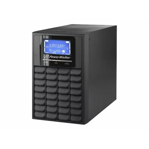 UPS POWER WALKER ON-LINE 1000VA 3X IEC OUT, USB/RS-232, LCD
