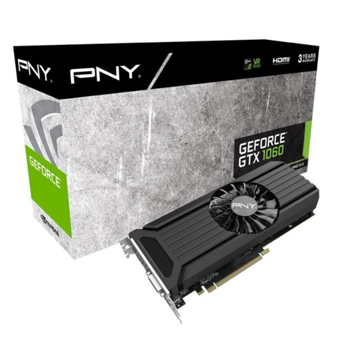 PNY GeForce GTX1060 3GB GDDR5 192bit DVI/HDMI/3xDP