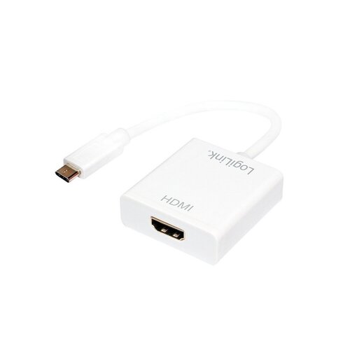 Adapter USB-C - HDMI LogiLink UA0236A Biały