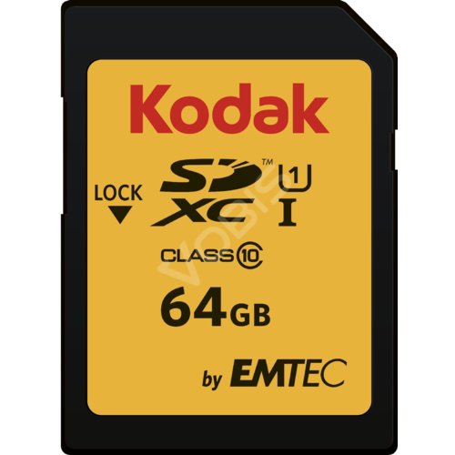 EMTEC KODAK SDXC 64GB Class 10 U1