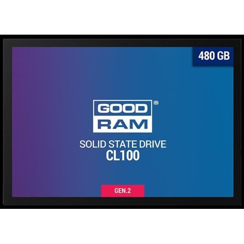 SSD GOODRAM CL100 Gen.2 480GB SATA III 2,5 RETAIL
