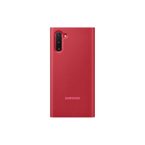 Etui Samsung Clear View do Galaxy Note 10 EF-ZN970CREGWW czerwony