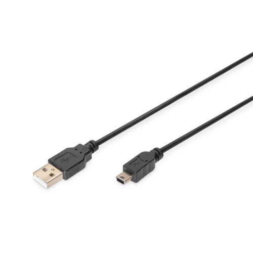 Kabel połączeniowy USB2.0 Canon USB A/miniUSB B 1m Assmann