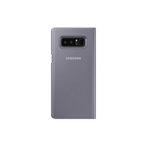 Etui Samsung Clear View Standing Cover do Galaxy Note 8 Orchid Gray EF-ZN950CVEGWW