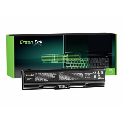 Bateria Green Cell do Toshiba A200 A300 PA3534U-1BRS 6 cell 11,1V
