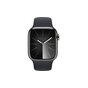 Smartwatch Apple Watch Series 9 GPS + Cellular stal nierdzewna mocny grafit 41 mm + opaska sportowa północ M/L