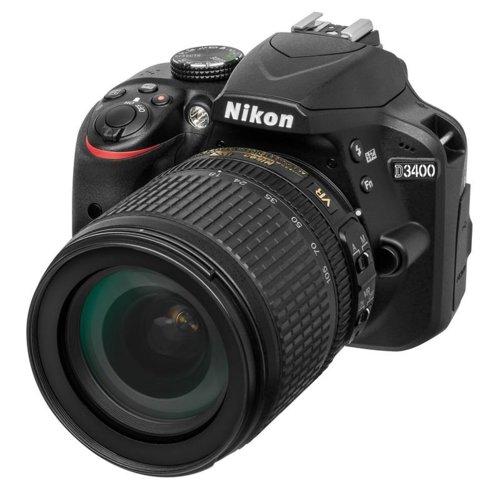 Cyfrowa lustrzanka Nikon D3400 (DX 18-105 VR)