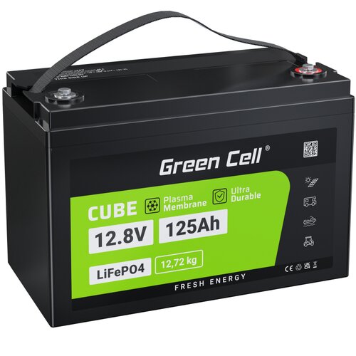 Akumulator Green Cell LiFePO4 125Ah