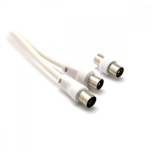 G&BL Kabel antenowy 9.5mm męski/żeński + adapter męski 2m blister
