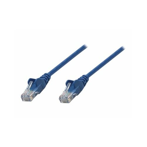 Patch Cord Intellinet Cat.6 UTP, miedź, 2m, niebieski ICOC U6-6U-020-BL 