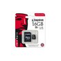 Kingston microSD 16GB CL10 UHS-I 90/45MB/s Industrial