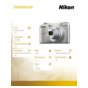 Nikon A10 srebrny + etui skórzane ALM2400