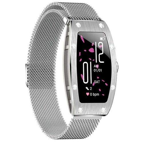 Smartwatch Kumi K18 srebrny