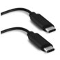 PURO Kabel USB-C 3.1 na USB-C 3.1 do ładowania & synchronizacji danych, 3A, 10 Gbps, 1 m (czarny)