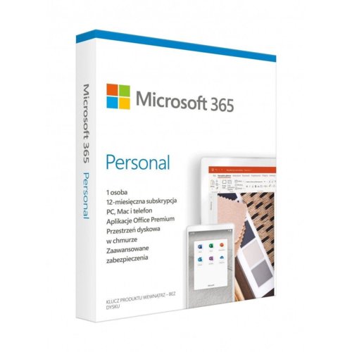 Oprogramowanie Microsoft 365 Personal PL Windows/Mac