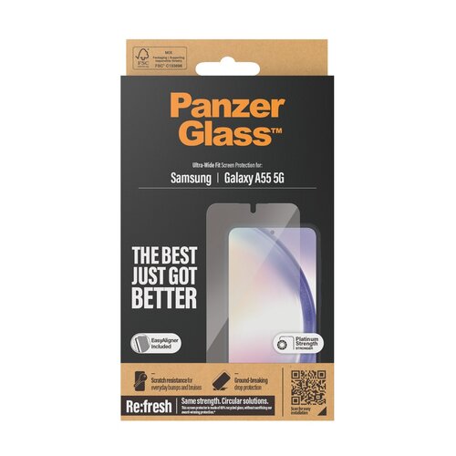 Szkło ochronne PanzerGlass Ultra-Wide Fit Galaxy A55 5G