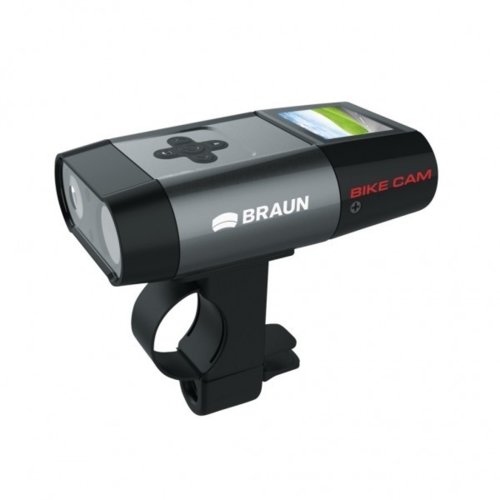 Braun Phototechnik Kamera sportowa Bike Cam + Lampa + Powerbank