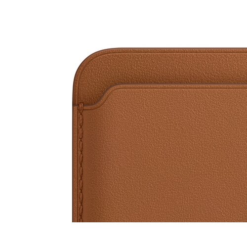 Skórzany portfel Apple Leather Wallet do iPhone z MagSafe brązowy