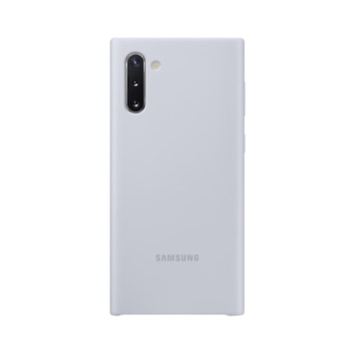 Etui silikonowe Samsung do Galaxy Note 10 EF-PN970TSEGWW srebrne