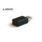 Adapter mini USB-B SAVIO CL-13 5-pin żeński – USB-A męski, s