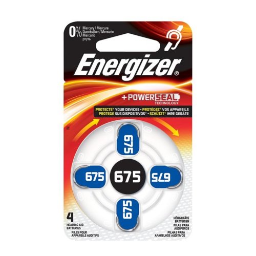 Energizer Bateria Słuchowa Zinc 675 /4 szt. blister