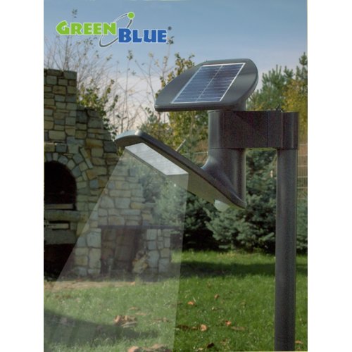GreenBlue Solarna lampa z czujnikiem ruchu wolnostojąca GB922
