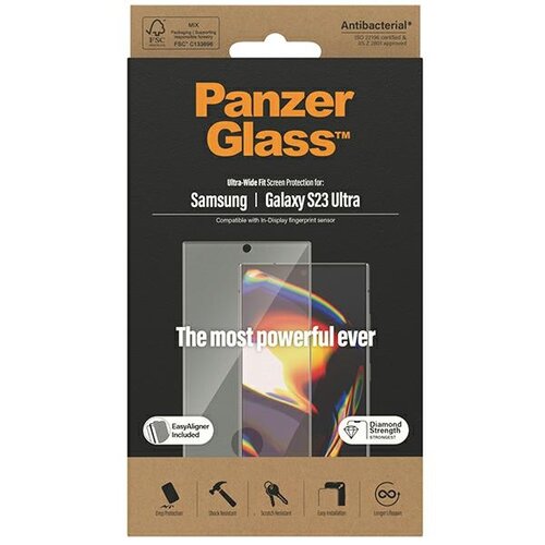 Szkło hartowane PanzerGlass Ultra-Wide Fit do Samsung Galaxy S23 Ultra