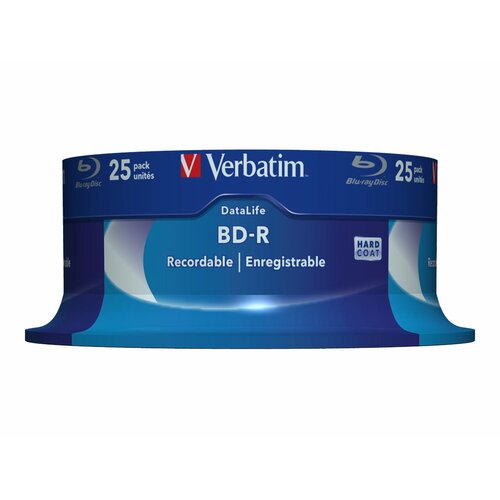 Verbatim BD-R 6x 25GB 25P CB DataLife 43837