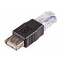 Adapter USB Akyga AK-AD-27 USB - RJ45 F-M