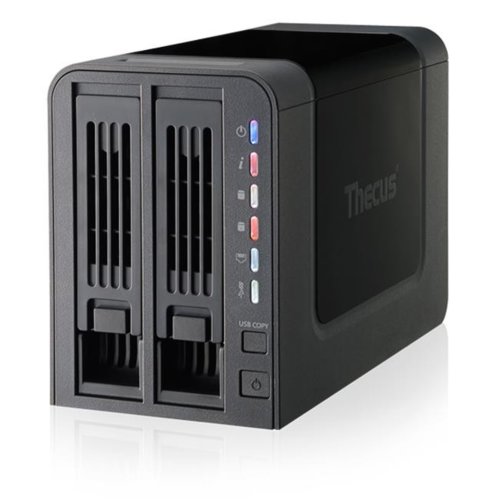 Thecus NAS (2xkieszeń) N2310 SATA 800MHz, 512MB DDR3, 1xGbE,     USB 3.0