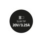 Zasilacz Qoltec do Lenovo 20V | 3.25A | Slim Tip