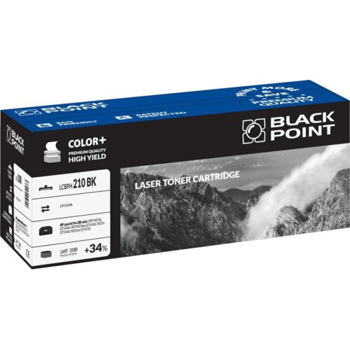 Toner Black Point LCBPH210BK zamiennik HP LaserJet Color CF210A (2150 str.) czarny