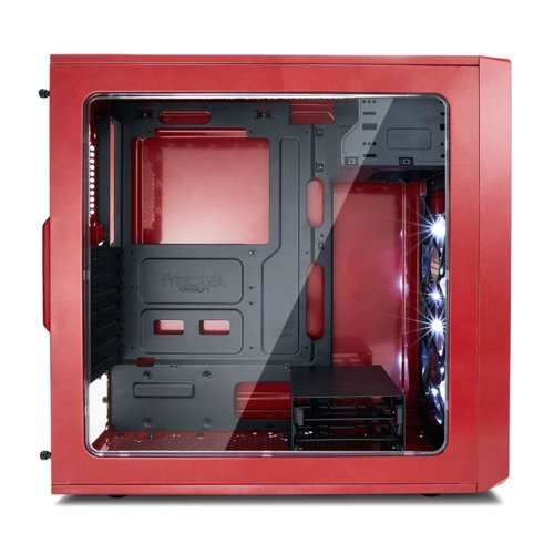 Fractal Design Focus G Window RED 2.5'SDD uATX/ATX/ITX