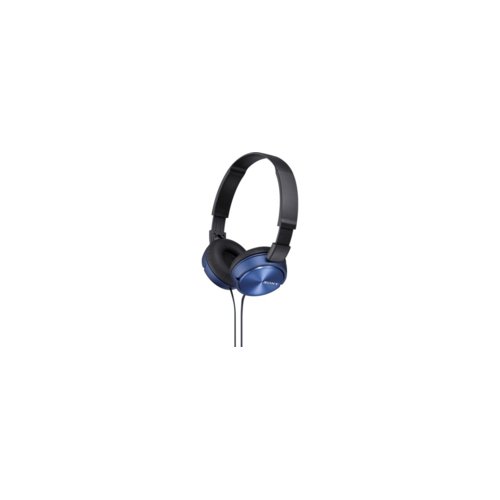 Słuchawki Sony MDR-ZX310AP mikrofon, niebieskie