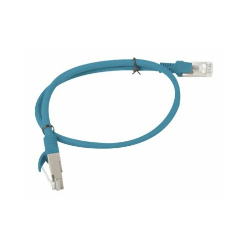 Patch cord Lanberg UTP kat.5e 0,5m niebieski