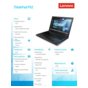 Laptop Lenovo ThinkPad P52 20M9001HPB W10Pro i7-8750H/8GB/256GB/P1000 4GB/15.6 FHD/3YRS OS