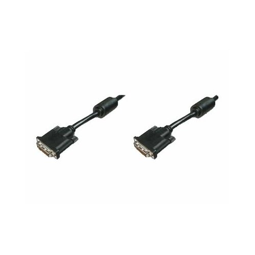 ASSMANN Kabel połączeniowy DVI-D DualLink Typ DVI-D (24+1)/DVI-D (24+1)  M/M czarny 10m