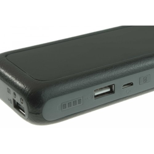 SUNEN PowerNeed - Powerbank 13000mAh,  USB 5V, 1A i 5V, 2.1A, LED, czarny