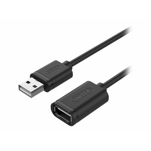 Przedłużacz USB 2.0 Unitek Y-C447GBK AM-AF 0,5m