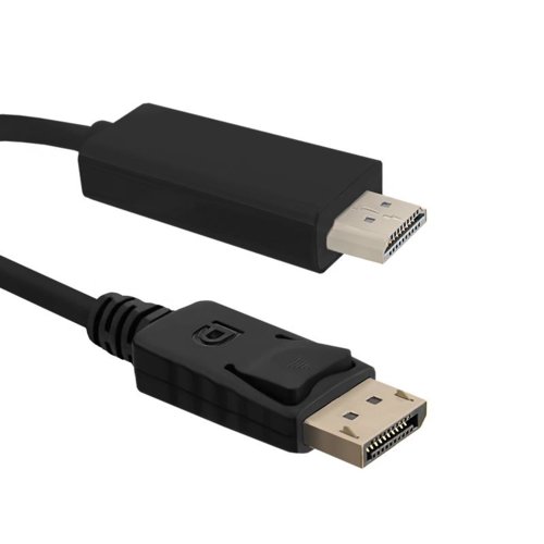 Kabel DisplayPort v1.1 Qoltec męski | HDMI męski | 1080p | 1m