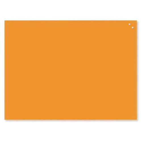 Tablica magnetyczna NAGA 60x80 szklana pomarańczowa