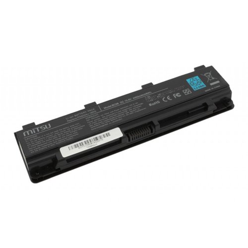 Bateria Mitsu do Toshiba C850, L800, S855 4400 mAh (49 Wh) 10.8 - 11.1 Volt