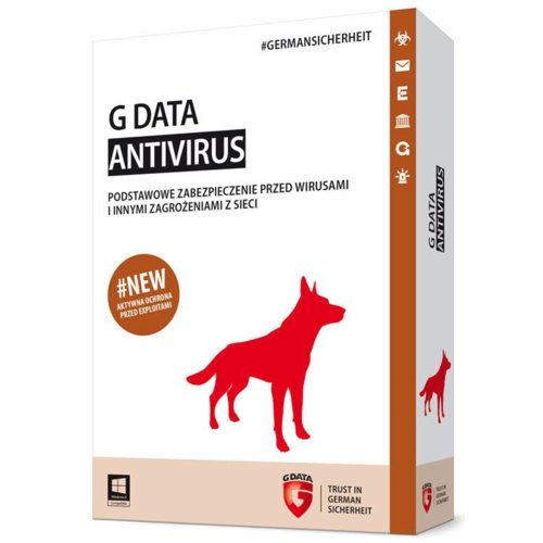 Program antywirusowy G Data AntiVirus 1PC 2LATA BOX
