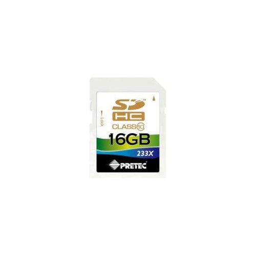 Karta pamięci Pretec SDHC 16 GB 233x class 10 PC10SDHC16G