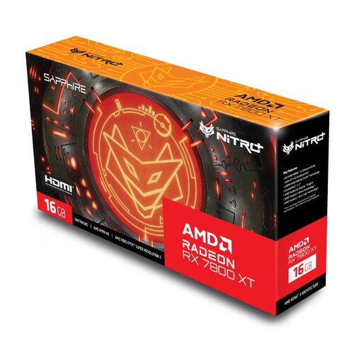 Karta graficzna Sapphire Nitro+ AMD Radeon RX 7800 XT 16GB