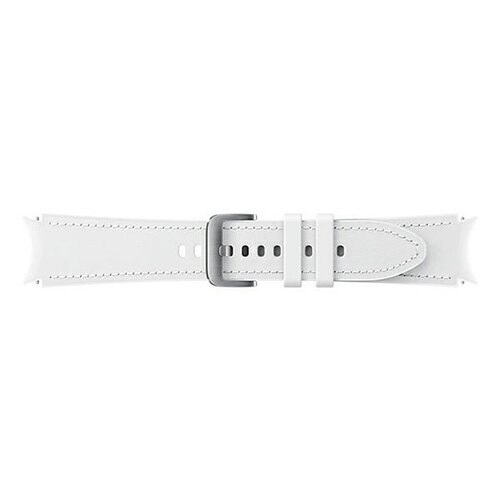 Pasek skórzany Samsung Hybrid Leather do Galaxy Watch4 20mm M/L Biały