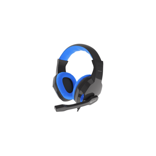 Słuchawki z mikrofonem Genesis Argon 100 Gaming czarno-niebieskie