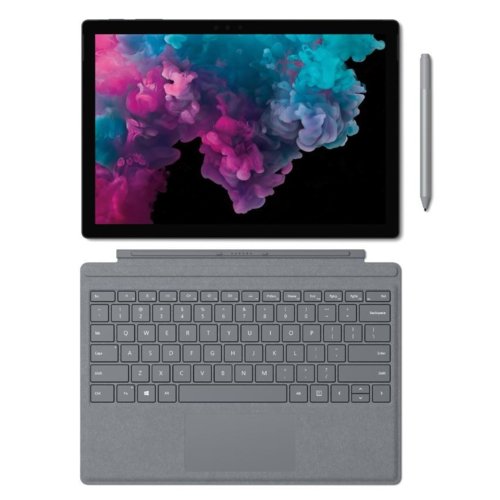 Laptop Microsoft Surface Pro 6 Platinium LQ6-00004 256GB/i5-8350U/8GB/12.3 Commercial